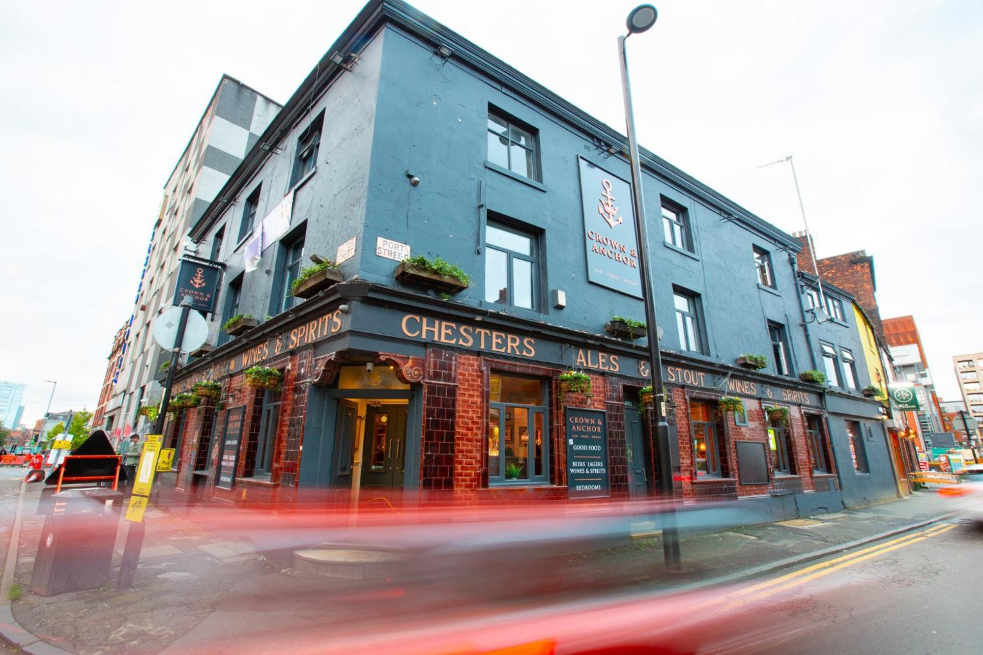 The Crown & Anchor Hotel Manchester Kültér fotó